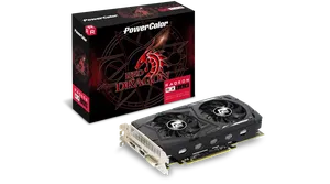 PowerColor Red Dragon Radeon RX 560 16CU 2GB GDDR5 OC